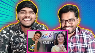 Rangde Official Trailer Reaction | Nithin, Keerthi Suresh | Venky Atluri | Devi Sri Prasad |