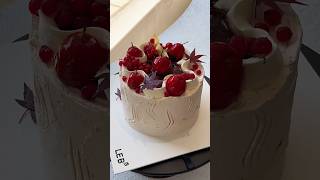 Immersive cake making Hawthorn cake tutorial! #immersive #shorts #decompression #hawthorncake