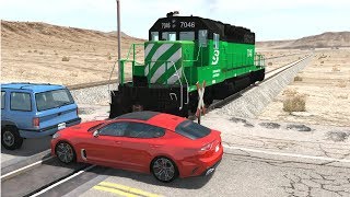 Train & Railway Crossing Accidents 1 - BeamNG Drive
