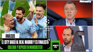 REAL MADRID, ELIMINADO. Manchester City, a la final de la Champions League con GOLEADA | ESPN FC
