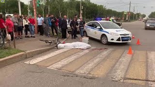 Ku przestrodze - Wypadek koparki z rowerzystą 28.06.19 wideo