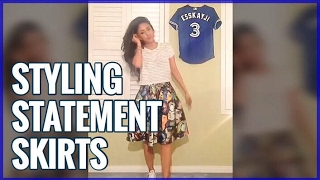 Statement Skirt Done 3 Ways | Esskayji