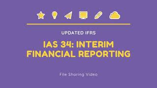 IAS 34: Interim Financial Reporting