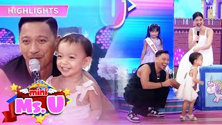 Jhong is surprised when baby Sarina suddenly entered the stage | It's Showtime Mini Miss U