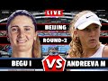 🔴LIVE: BEGU VS ANDREEVA • China Open 2024 #tennis #atp #ChinaOpen  #WTA1000