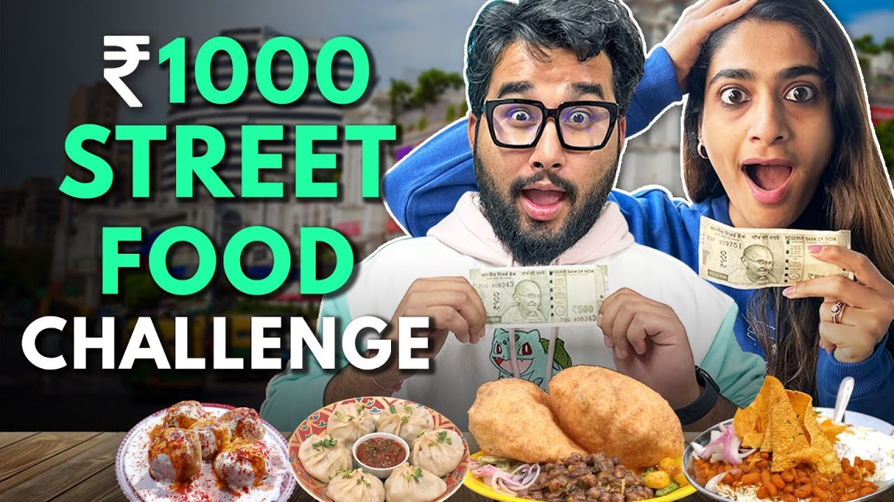Rs 1000 Street Food Challenge The Urban Guide Youtube