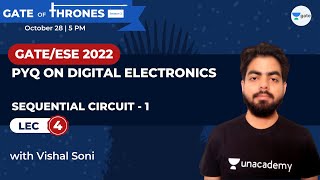 PYQ on Sequential Circuit - 1 | Lec 4 | Digital Electronics | GATE 2022 | Vishal Soni