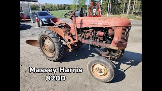 Massey Harris 820D traktori