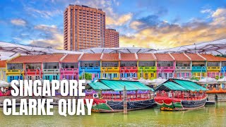 Clarke Quay Singapore to Boat Quay Singapore Travel Guide【2019】/克拉码头到驳船码头新加坡徒步旅行【2019】