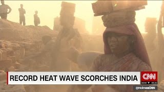 Record heat wave scorches India