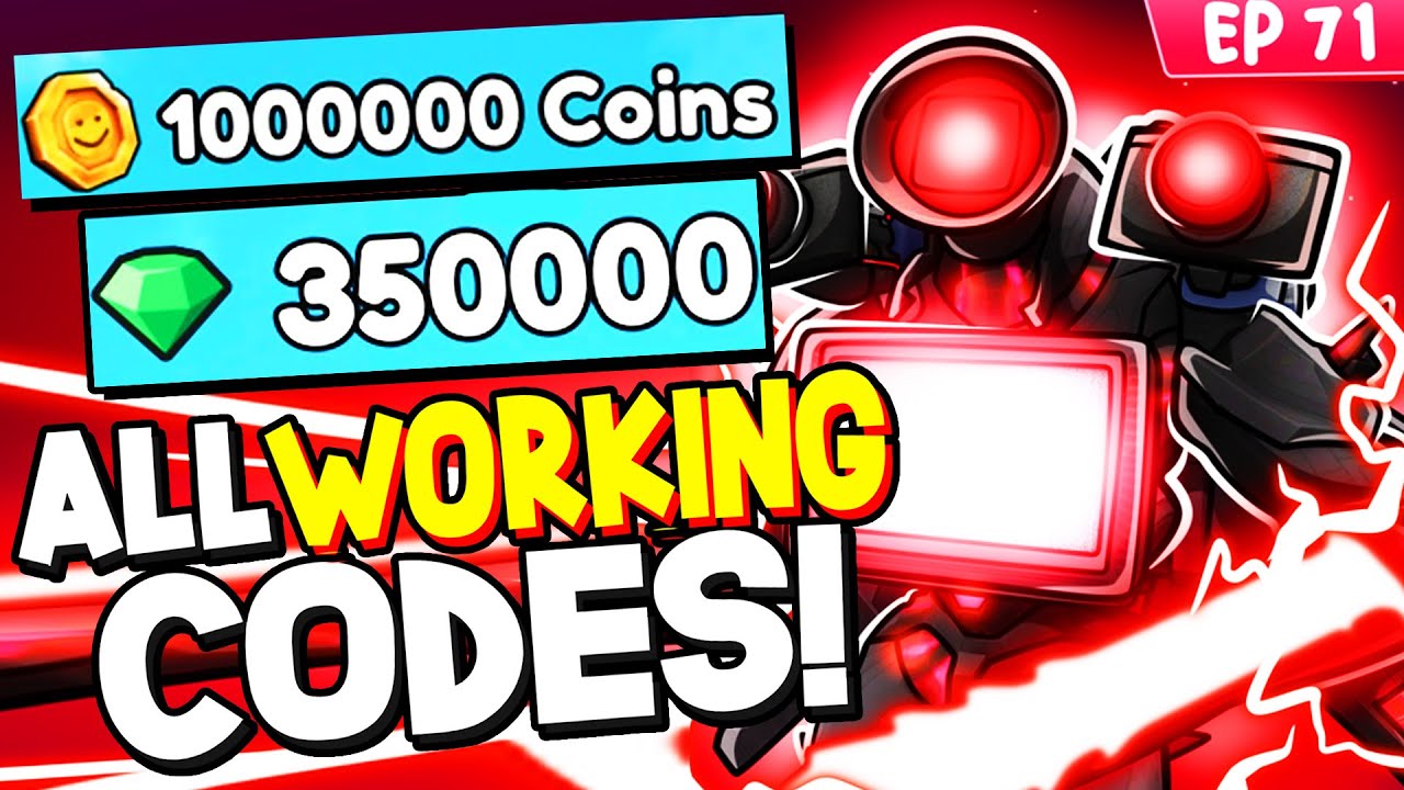 *NEW* ALL WORKING NEW CODES FOR SKIBIDI TOWER DEFENSE CODES! ROBLOX ...