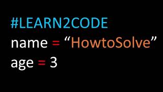 Python Tutorial 2 | Variables, Assignment operator, data types: [bool/str/int/float], camelCase