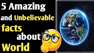 5 Amazing and Unbelievable facts about world 😯.part-2 #facts #shortsvideo #shorts #viralvideo