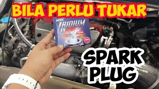 8core Garage | Tanda - tanda spark plug perlu diganti