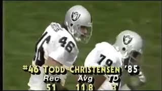 1985 Raiders @ Chargers