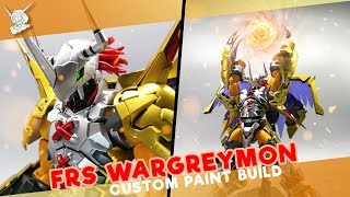 [Painted Build] Bandai Figure-Rise Standard Wargreymon Amplified Custom Paint Build 战斗暴龙兽 ウォーグレイモン