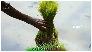 Happy Farmers day 👨‍🌾🌾tamil whatsapp status.... 🌾