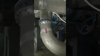 Inflow pressure screen in pulping line