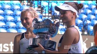 Danilina/Haddad-Maia vs Krejčíková/Siniaková- Australian Open 2022 - Final