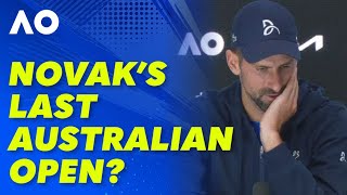 Novak Djokovic says 'there is a chance' this was his LAST Australian Open | Wide World of Sports