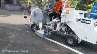 Pintabandas líneas lisas pinturas termoplásticas