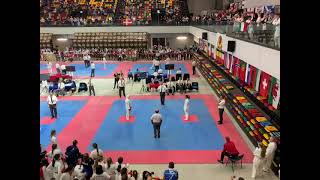 Alba+Maise+Asha Team Kumite2 2022 WUKF European Championsships Firenze