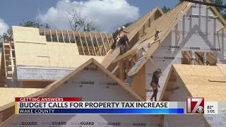 Wake County residents could face property tax hike as soon as tonight