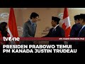 Presiden Prabowo Bertemu PM Kanada Justin Trudeau | AKIP tvOne