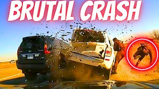 MOST SHOCKING AND DEVASTATING CAR CRASHES  OF #2024 PART 1