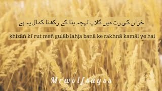 Kamal Yeh Ha | Mubarak Siddiqi Poetry | Narrated by Mrwolfsayys