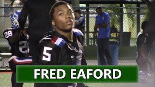 Hialeah 2021 WR Fred Eaford Celebrates TD With The \