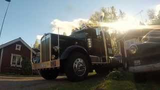 1950 Kenworth Cummins 335 startup