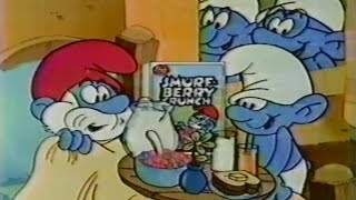 Smurf Berry Crunch Cereal commercial (1983)