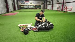 Leo Rojas Baseball Reviews - No Errors E2 Catching Baseball Bag