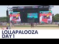 First day of Lollapalooza kicks off in Chicago