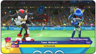 Mario & Sonic at the Rio 2016 Olympic Games (Wii U) - Football Level : MAX