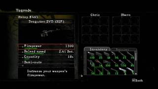 Resident Evil 5 All Weapons HD