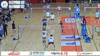 혼복 30대,35대 D 예선 3조| (삼송클럽) 장승식/김혜련 vs (고양클럽) 탕./유미선[2023 Goyang Yonex International Badminton Event]