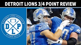 Daily DLP: Detroit Lions 3/4 Point Review | Detroit Lions Podcast