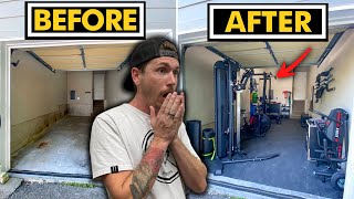 I Surprised My Friend w/ A $10K+ Home Gym Remodel!