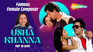 Best of Usha Khanna Famous Female Composer | Bollywood old Hindi Songs | Video Jukebox