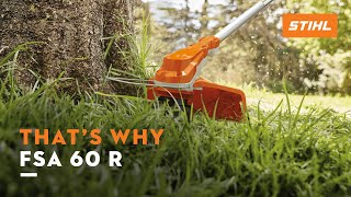 STIHL FSA 60 R cordless brushcutter | That's why