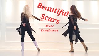 💝Beautiful Scars Line Dance/ Intermediate/ Muse Line Dance