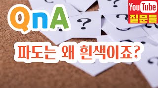 파도는 왜 흰색이죠?