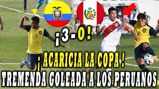 !GOLEADA Y PUNTEROS¡ SUB 17! (3-0) ECUADOR VS PERU RESUMEN Y GOLES COPA EZEIZA CUADRANGULAR HOY 💥