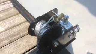 Harbor freight winch modification