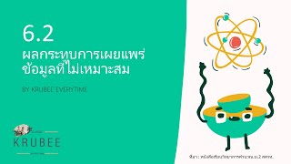 บทที่ 6 หัวข้อที่ 6.2 แนวทางปฏิบัติเมื่อพบเนื้อหาที่ไม่เหมาะสม BํY KRUBEE