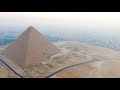 belgian artist uses drone to hide message on top of pyramid of chefren.