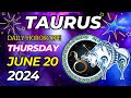Taurus ♉ 💫𝐉𝐮𝐬𝐭𝐢𝐜𝐞 𝐈𝐬 𝐇𝐞𝐫𝐞✨ Horoscope For Today June 20, 2024 | Tarot