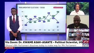 The 9th Parliament: Ghana's 8th Parliament dissolves today to make way for 9th Parliament